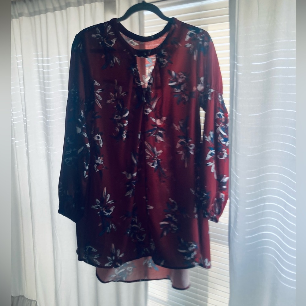 Keyhole Floral Mini Dress